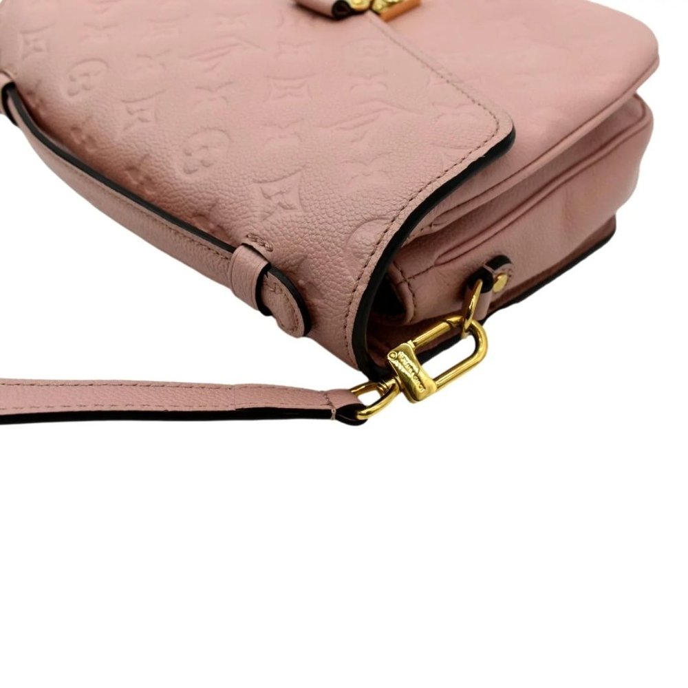 LOUIS VUITTON Metis Pochette Empreinte Leather Crossbody Bag Pink - Picture 5 of 12